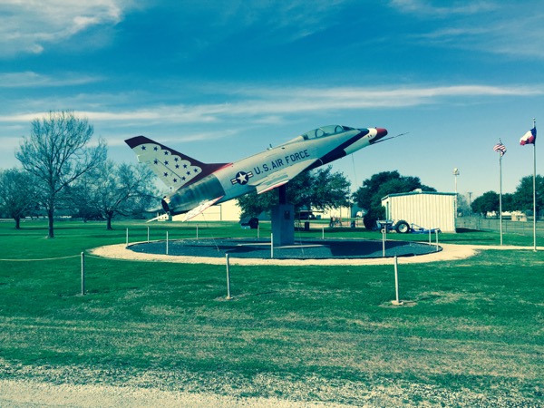 USAF F100 Thunberbird jet