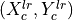 (X_c^{lr}, Y_c^{lr})